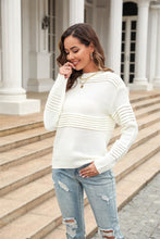 Load image into Gallery viewer, White Ribbed Sweater