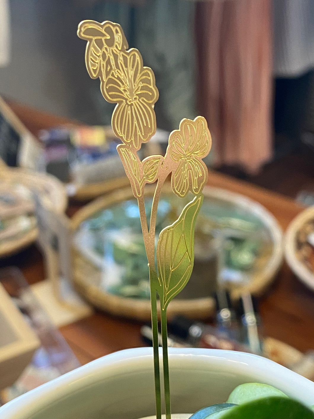 Gold Plant Art