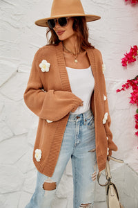 PRE-ORDER Rust Flower Sweater