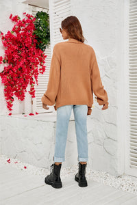 PRE-ORDER Rust Flower Sweater